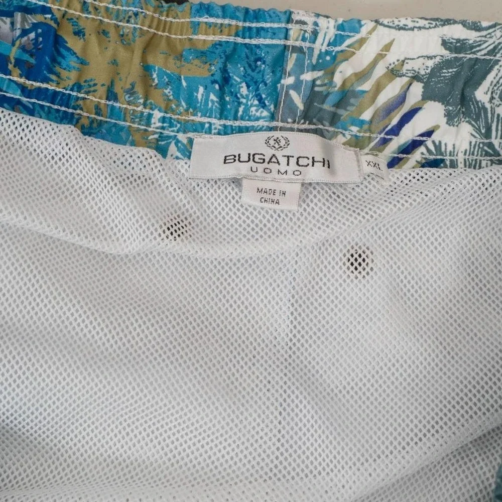 Lot of 2 Bugatchi Uomo Tommy Bahama Swim Trunks Men's XXL‎ 2XL Board Shorts
